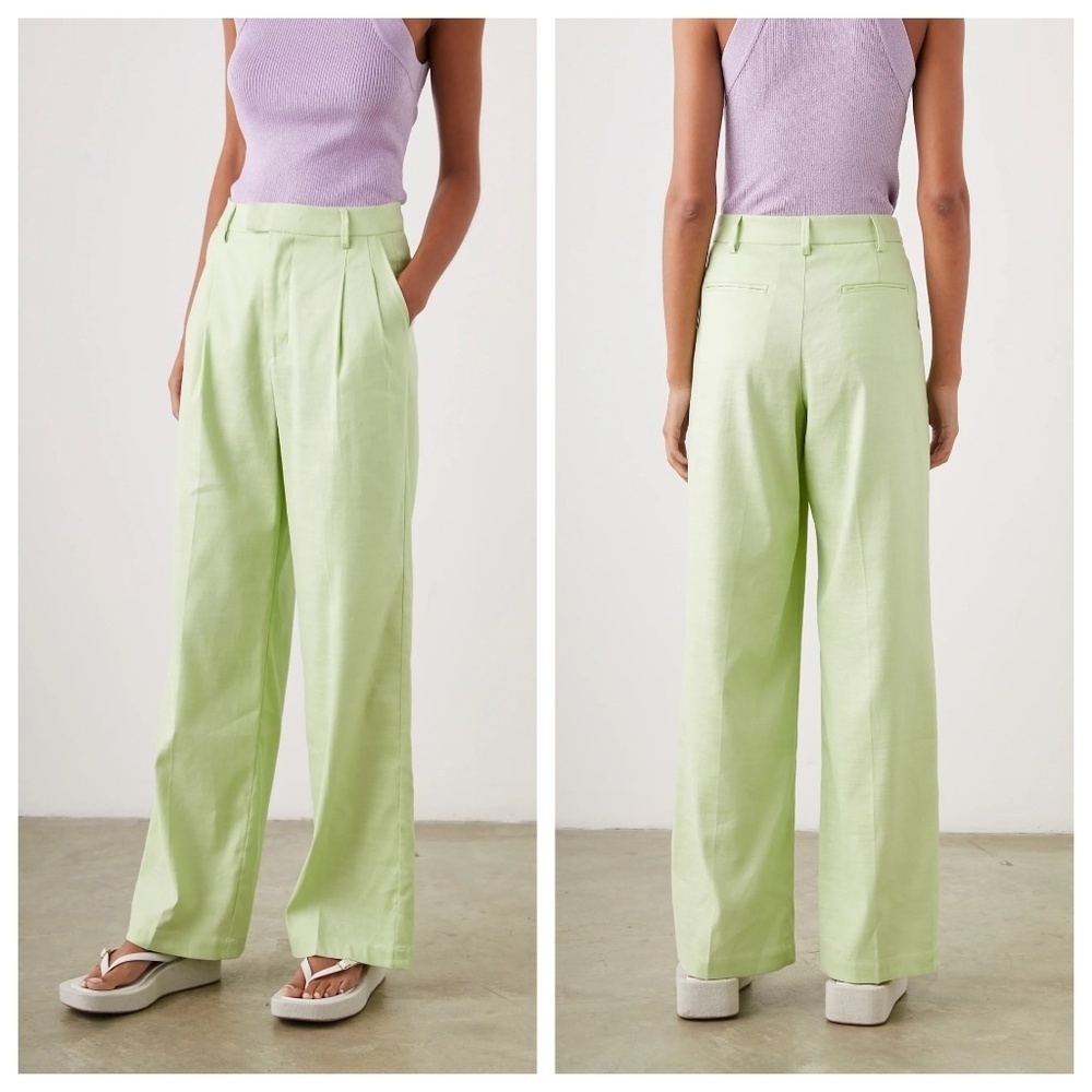 New! Rails Marnie Pant in Apple green nwot 33399